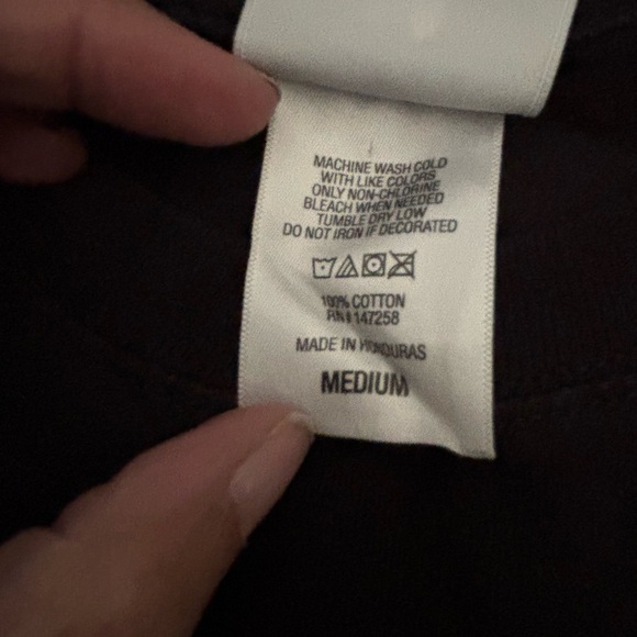 Simply Southern "Hey Boo" halloween black long sleeve T shirt size medium - Picture 5 of 5